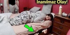 Adam iş gezisinden evine normalden 1 gün erken donüyormuş.