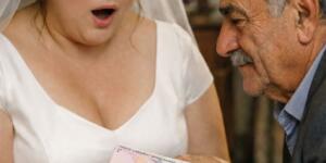 Düğün gecesi, kayınpederi geline