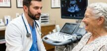 Doktor 66 yaşındaki bir kadına