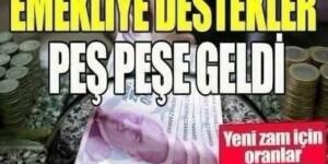 E’me’kliye d’estekler peş peşe geldi!..