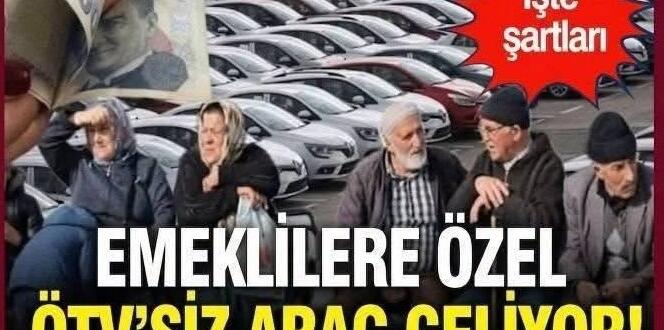 Yararlanacak olan emeklilerin listesi. İş’te alınacak araçlar..