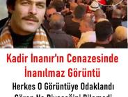Kadir İnanır’ın C’enazesinde i’nanılmaz bir görüntü