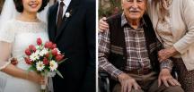 Dedem, tam 57 yıl boyunca her hafta anneanneme çiçek getirdi