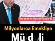 Cumhurbaşkanı Erdoğan’ın seçim vaadiydi..